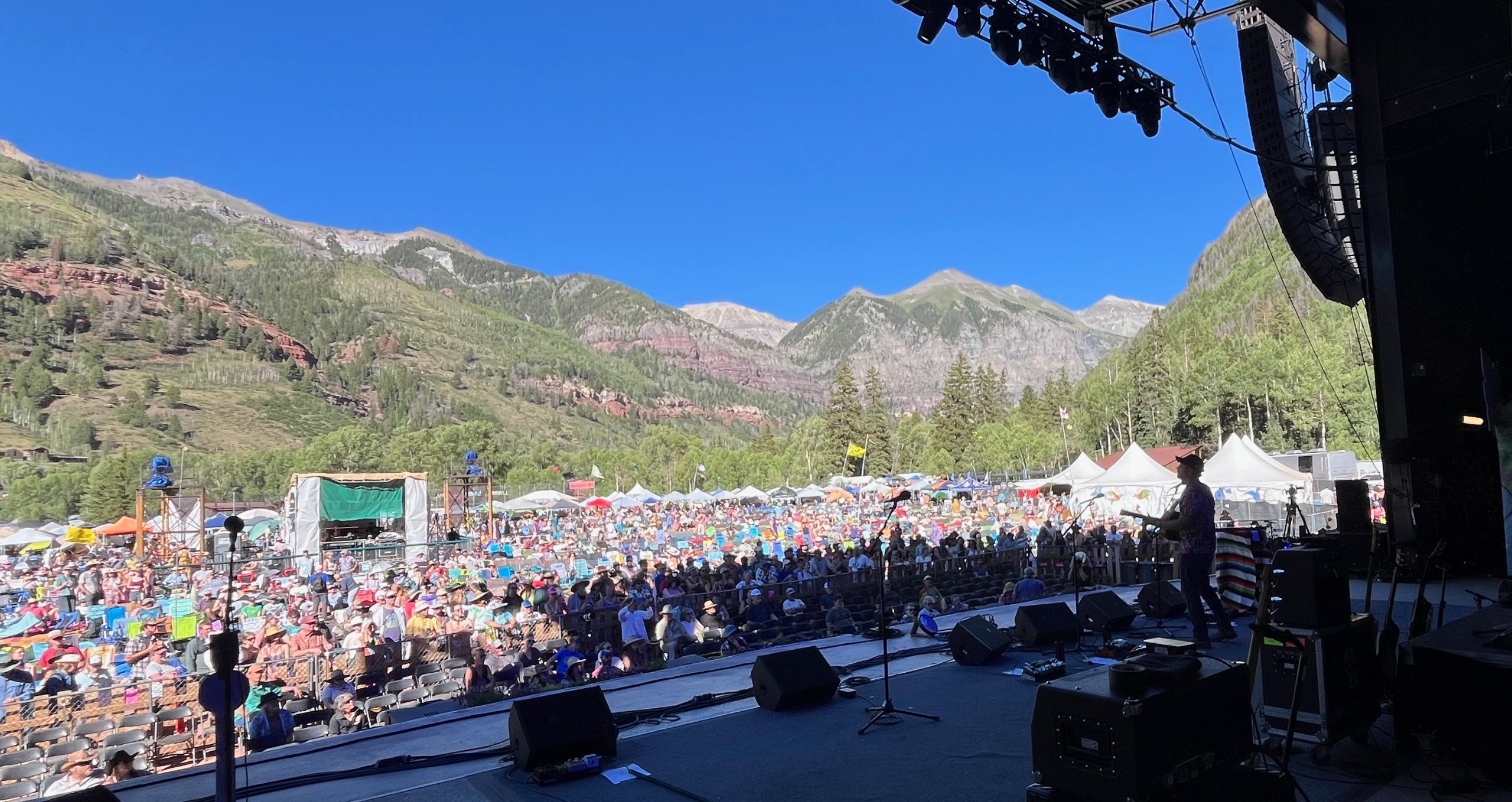 View from TBF stage